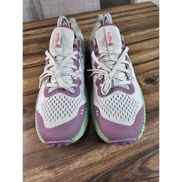 UNDER ARMOUR Speed Trail HOVR Running Shoes Olive Unisex M6.5/W8 NEW 3024231-302 - Picture 4 of 16